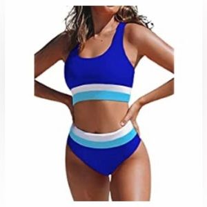 High waist bikini - Size L - New with tags